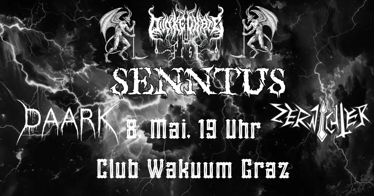 mit Zernichter, Daark & Senntus